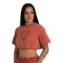 Crop Top damski Washed Terra - STRIX L
