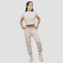 Damska koszulka Agile Cropped Desert - GymBeam L