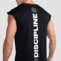Tank top Discipline Black - GymBeam XL