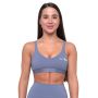 Biustonosz sportowy Essence String Denim Blue - GymBeam M