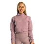 Sweter damski z wysokim kołnierzem Essential Mauve - STRIX S