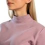 Sweter damski z wysokim kołnierzem Essential Mauve - STRIX S