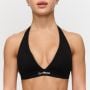 Biustonosz sportowy Fierce Halter Black - GymBeam XL