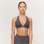 Biustonosz sportowy Fierce Halter Grey - GymBeam XL