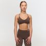 Biustonosz sportowy Fierce Cappuccino - GymBeam XL
