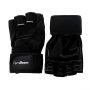 Fitness gloves Wrap black - GymBeam S