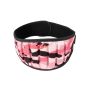 Damski pas do fitnessu Pink Camo - GymBeam XS
