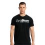 T-Shirt Fitness Black - GymBeam L