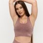 Biustonosz sportowy FLO Mauve - GymBeam M