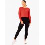 Damski top z długim rękawem Foundation Red - Ryderwear L