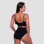 Majtki Highrise 2Pack Black - GymBeam S