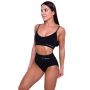 Majtki Highrise 2Pack Black - GymBeam S