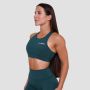 Biustonosz sportowy Ignite Dark Green - GymBeam S