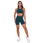 Biustonosz sportowy Ignite Dark Green - GymBeam S