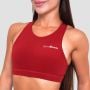 Biustonosz sportowy Ignite Dark Red - GymBeam M