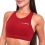 Biustonosz sportowy Ignite Dark Red - GymBeam M