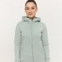Damska bluza z kapturem Zip Up Limitless Eucalypt - GymBeam M