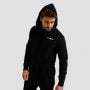 Bluza z kapturem Limitless Black - GymBeam XL