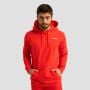 Bluza z kapturem Limitless Hot Red  - GymBeam XXL