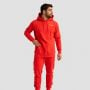 Bluza z kapturem Limitless Hot Red  - GymBeam XXL