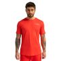 Koszulka sportowa Limitless Hot Red - GymBeam XXL
