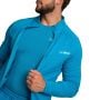 Bluza rozpinana Limitless Aquamarine - GymBeam L