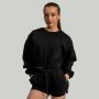 Damska Bluza Cropped Lunar Black - STRIX M