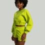Damska Bluza Cropped Lunar Chartreuse - STRIX L