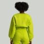 Damska Bluza Cropped Lunar Chartreuse - STRIX L