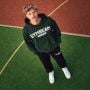 Bluza z kapturem Varsity Green - GymBeam L