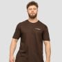 Koszulka Basic Chocolate Brown - GymBeam L
