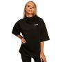 Damski oversizowy top Bliss Black - BeastPink M