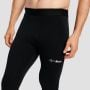 Męskie legginsy Combat Black - GymBeam L