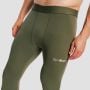 Męskie legginsy Combat Olive Grey - GymBeam L
