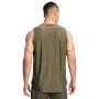 Męski Tank Top Combat Olive Grey - GymBeam L