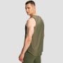 Męski Tank Top Combat Olive Grey - GymBeam L