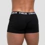 Męskie bokserki FIT Trunks 3-pak Black - GymBeam XXXL