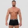 Męskie bokserki FIT Trunks 3-pak Black - GymBeam XXXL