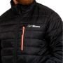 Męska kurtka Puffer Black/Orange - GymBeam L
