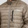 Męska kurtka Puffer Vetiver/Black - GymBeam XXL