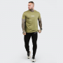 Koszulka FIT Olive - GymBeam L