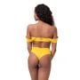 Miami Retro Bikini górna część Yellow - NEBBIA M