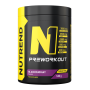 N1 Pre-Workout - Nutrend 10 x 17 g - czarna porzeczka