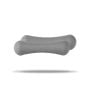 Hantle neoprenowe 2 x 1 kg - GymBeam jasnoszary