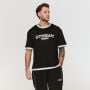 T-shirt Varsity Oversized Black - GymBeam XXXL