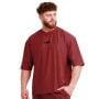 T-Shirt Oversized Unstoppable Red - GymBeam L