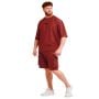 T-Shirt Oversized Unstoppable Red - GymBeam L