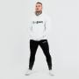 Bluza z kapturem PRO Hoodie White - GymBeam M