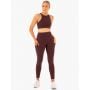 Biustonosz sportowy Reset High Impact Chocolate - Ryderwear M