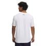 T-shirt Stacked Logo SS White - Under Armour XL
